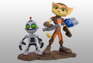 Ratchet & Clank All 4 One Statue prototype