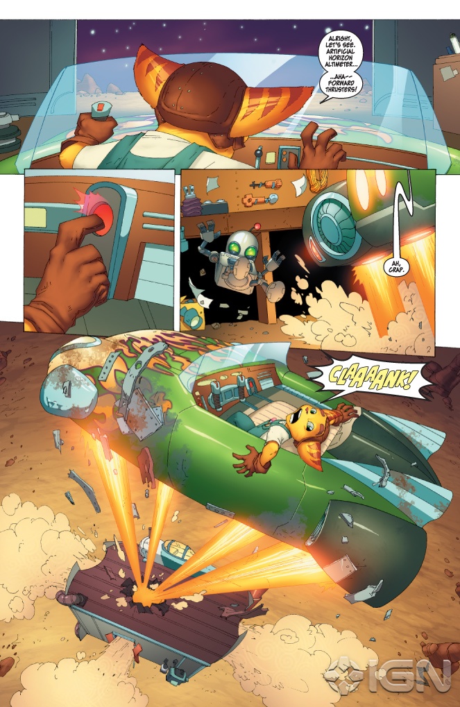 Preview Ratchet & Clank (2010) Comics Ratchet Galaxy