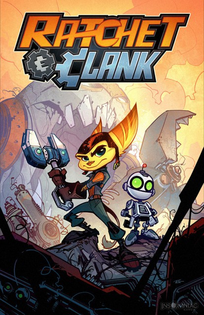 Ratchet and Clank Comic Book Cover Volume 1