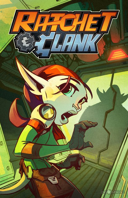 Ratchet and Clank Comic Book Cover Volume 4
