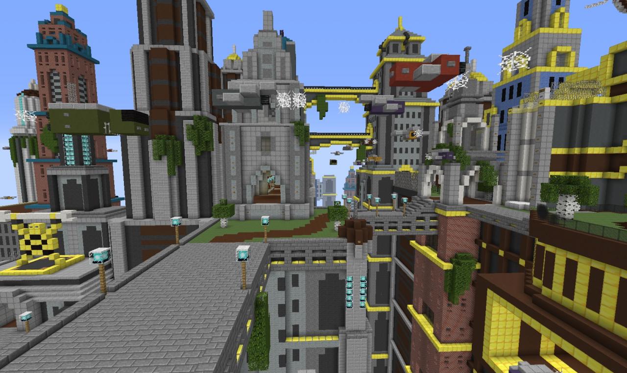 Metropolis Minecraft Community Ratchet Galaxy