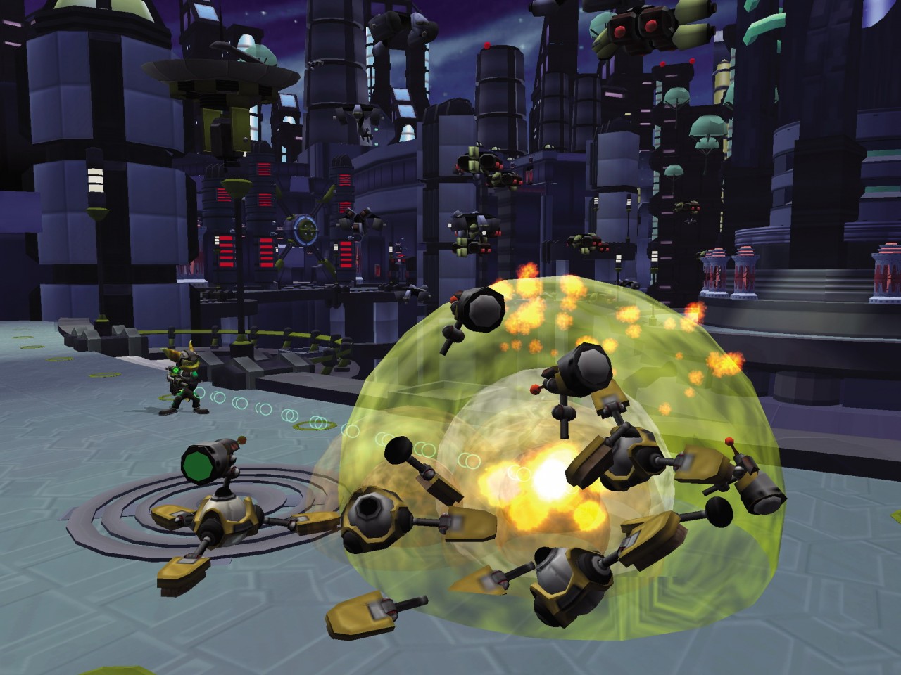 Pulse Rifle Weapons Ratchet Clank Going Commando PS2 Ratchet 