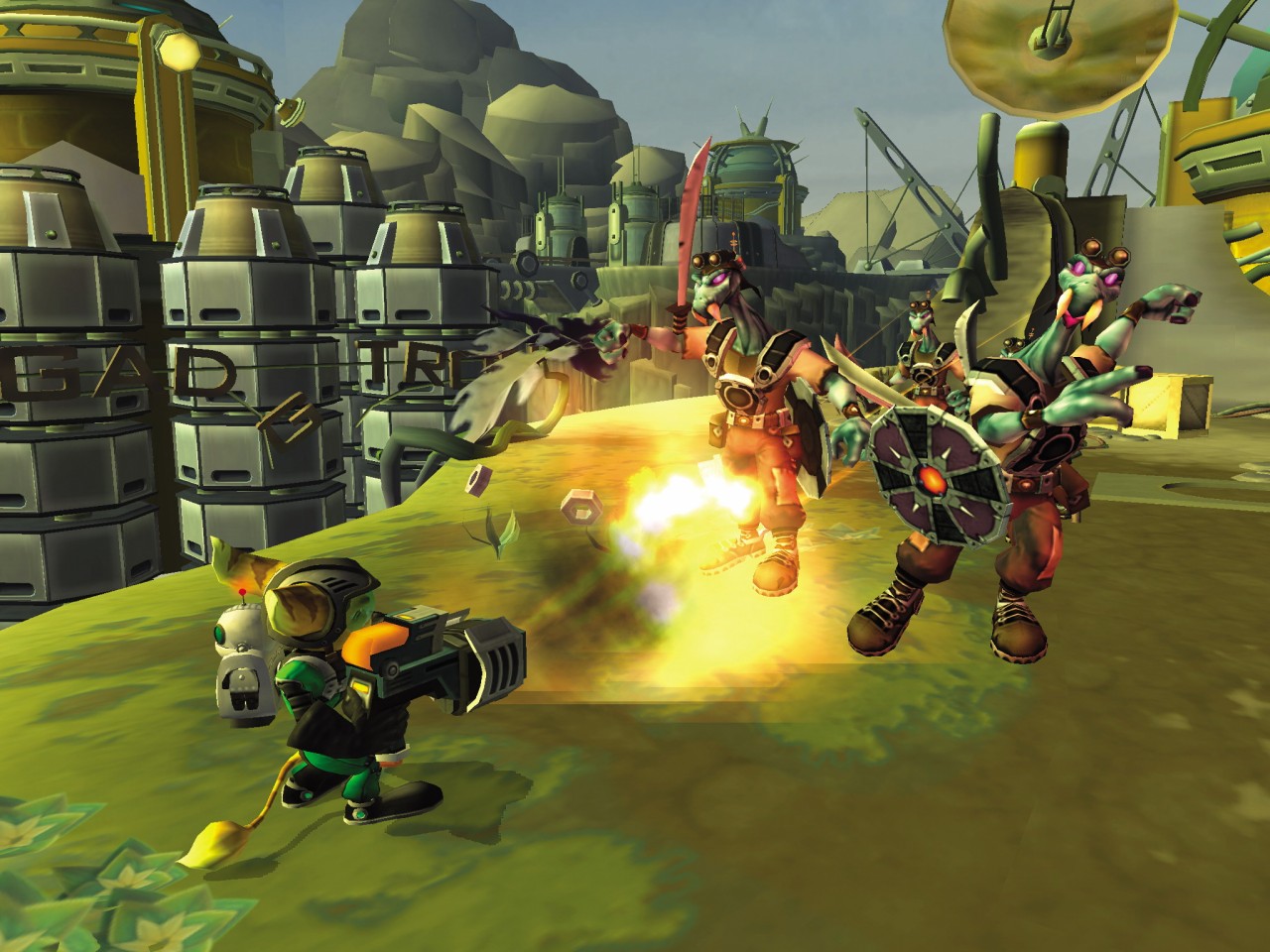 Screenshots - Ratchet & Clank - PS2 - Ratchet Galaxy