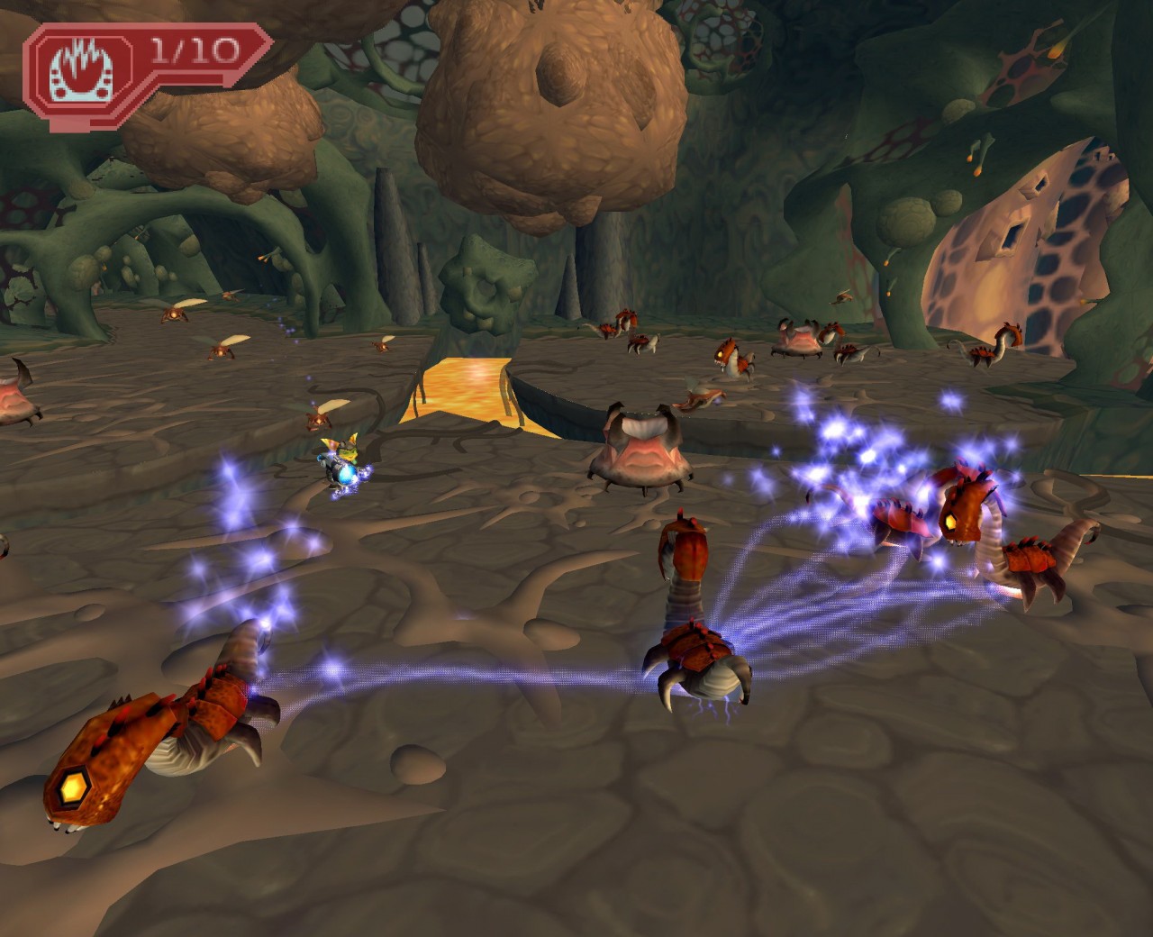 Screenshot of Ratchet & Clank: Going Commando (PlayStation 2, 2003) -  MobyGames