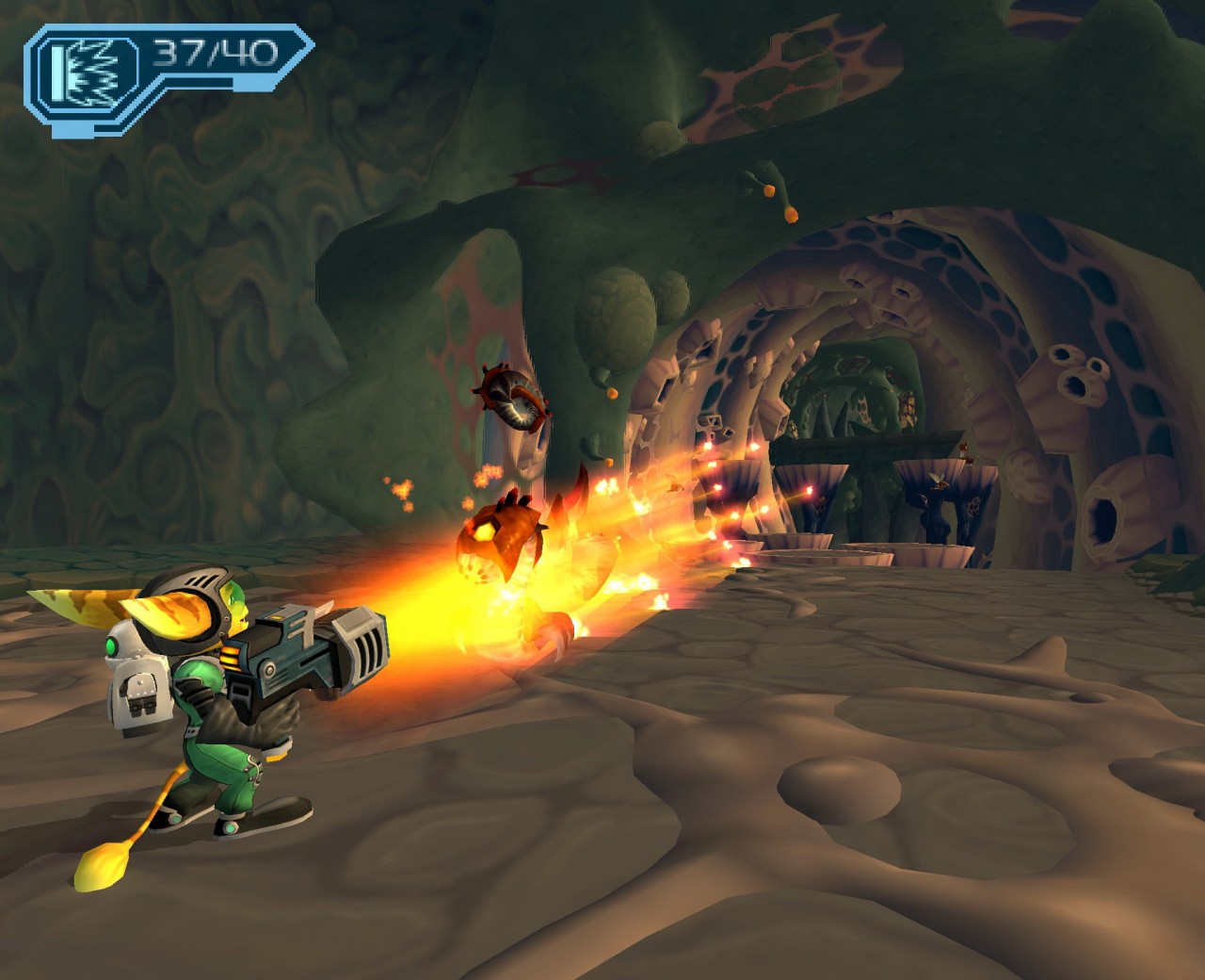 Blitz Gun Weapons Ratchet Clank Going Commando PS2 Ratchet 
