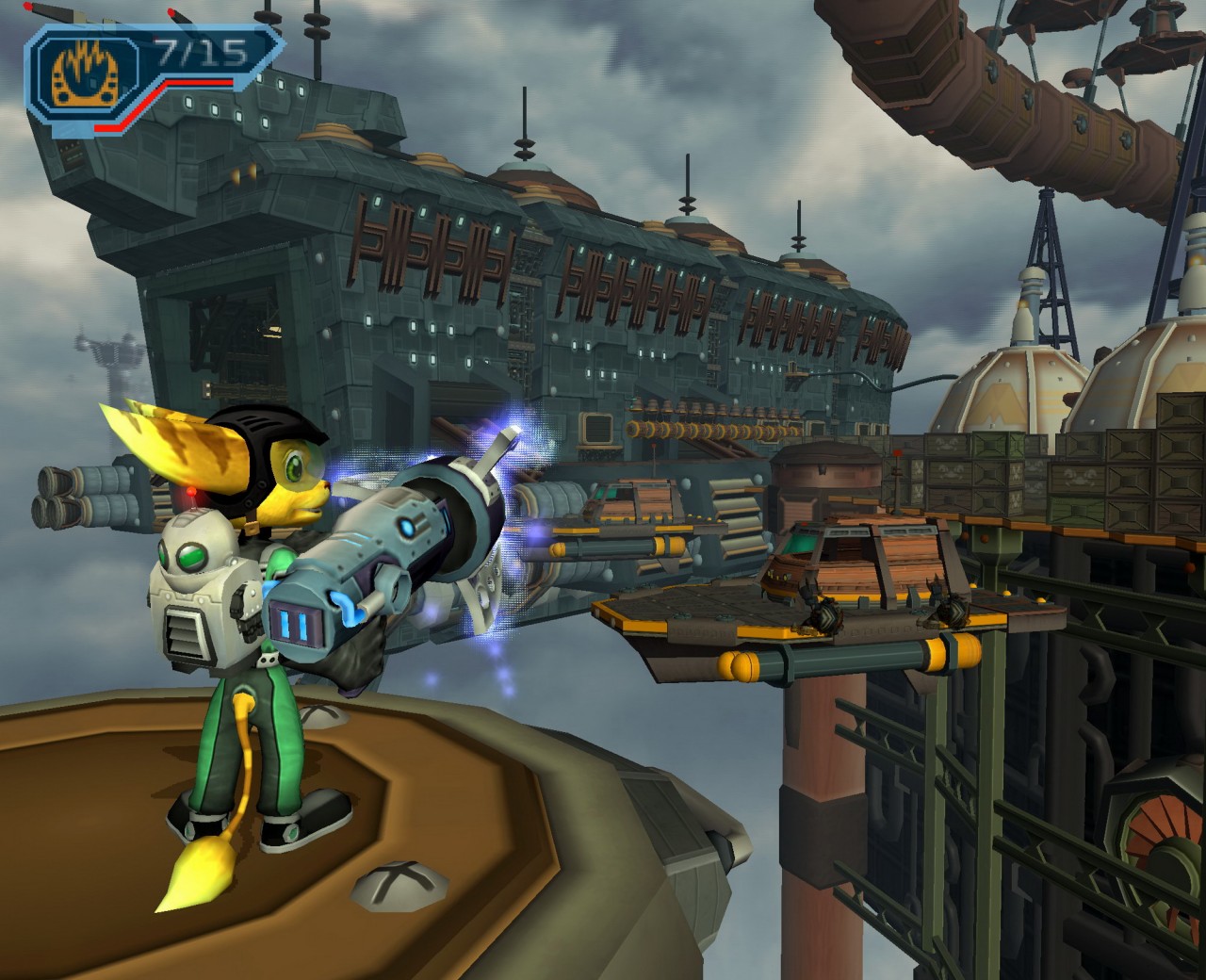 Plasma Coil Weapons Ratchet Clank Going Commando PS2 Ratchet 