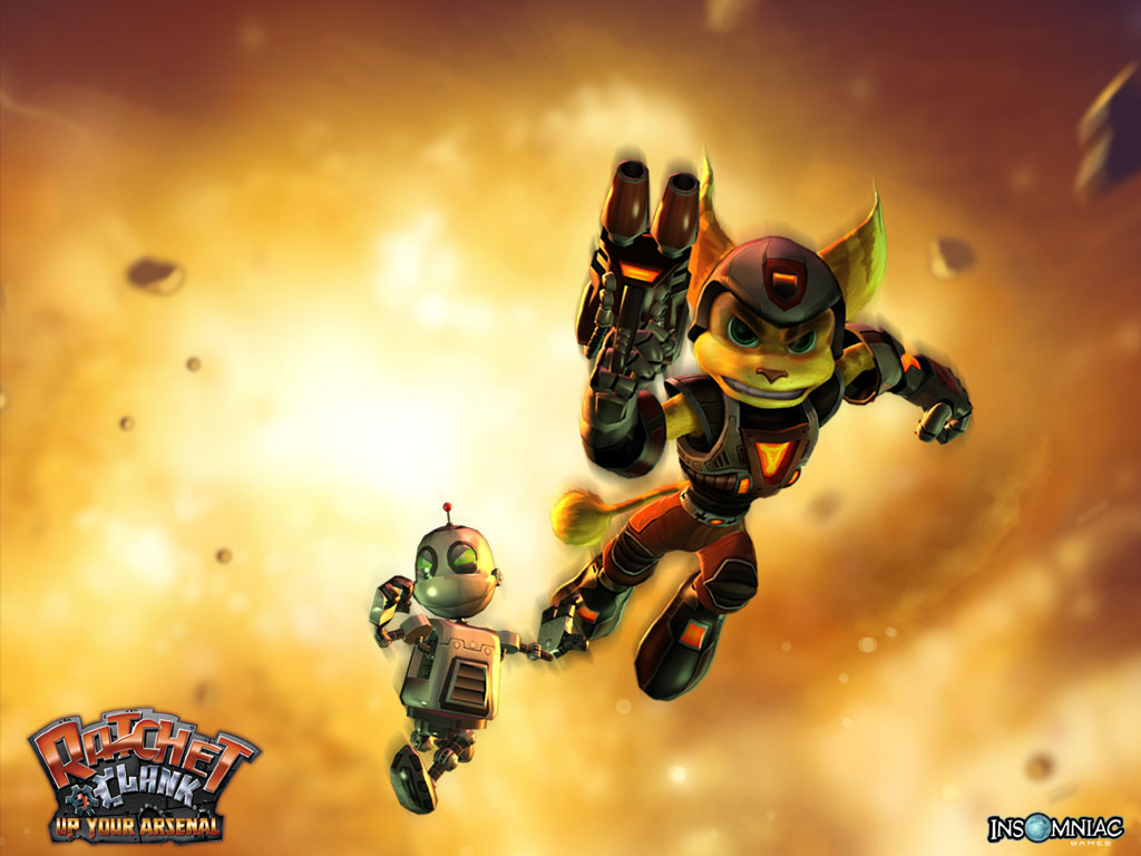 ratchet and clank collection wallpaper
