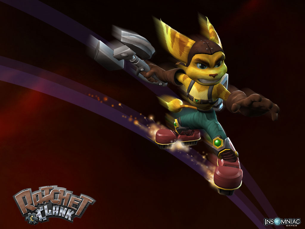 Wallpapers - Ratchet & Clank - PS2 - Ratchet Galaxy