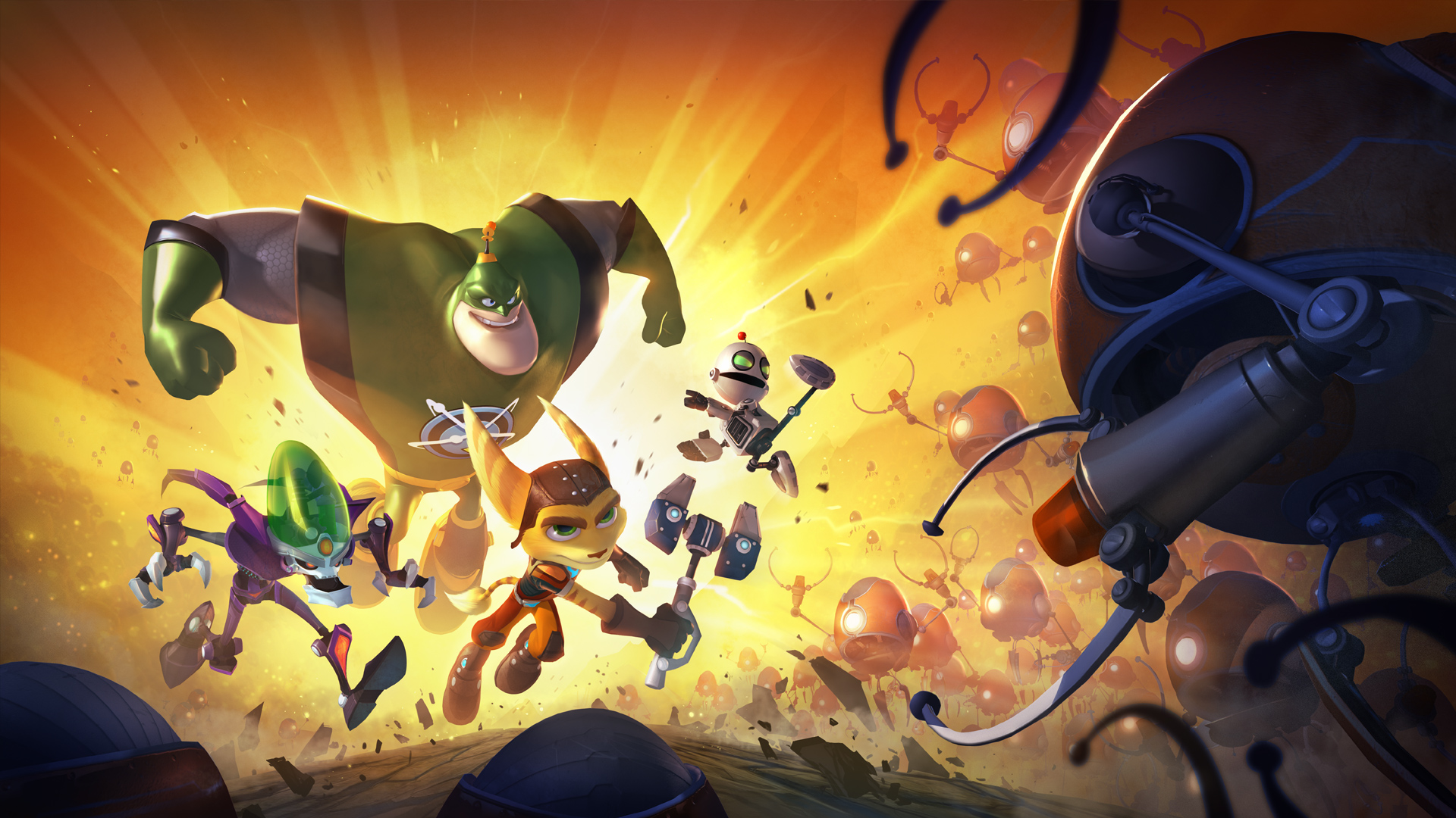 Wallpapers - Ratchet & Clank: Going Commando - PS2 - Ratchet Galaxy