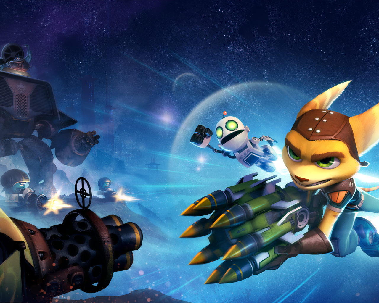 Wallpapers - Ratchet & Clank: Going Commando - PS2 - Ratchet Galaxy