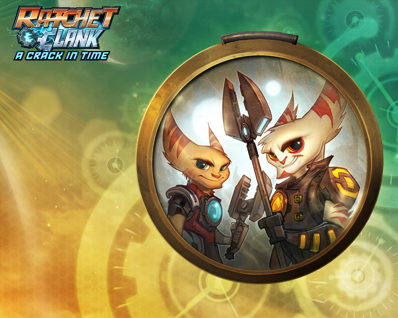 ratchet and clank a crack in time wallpaper