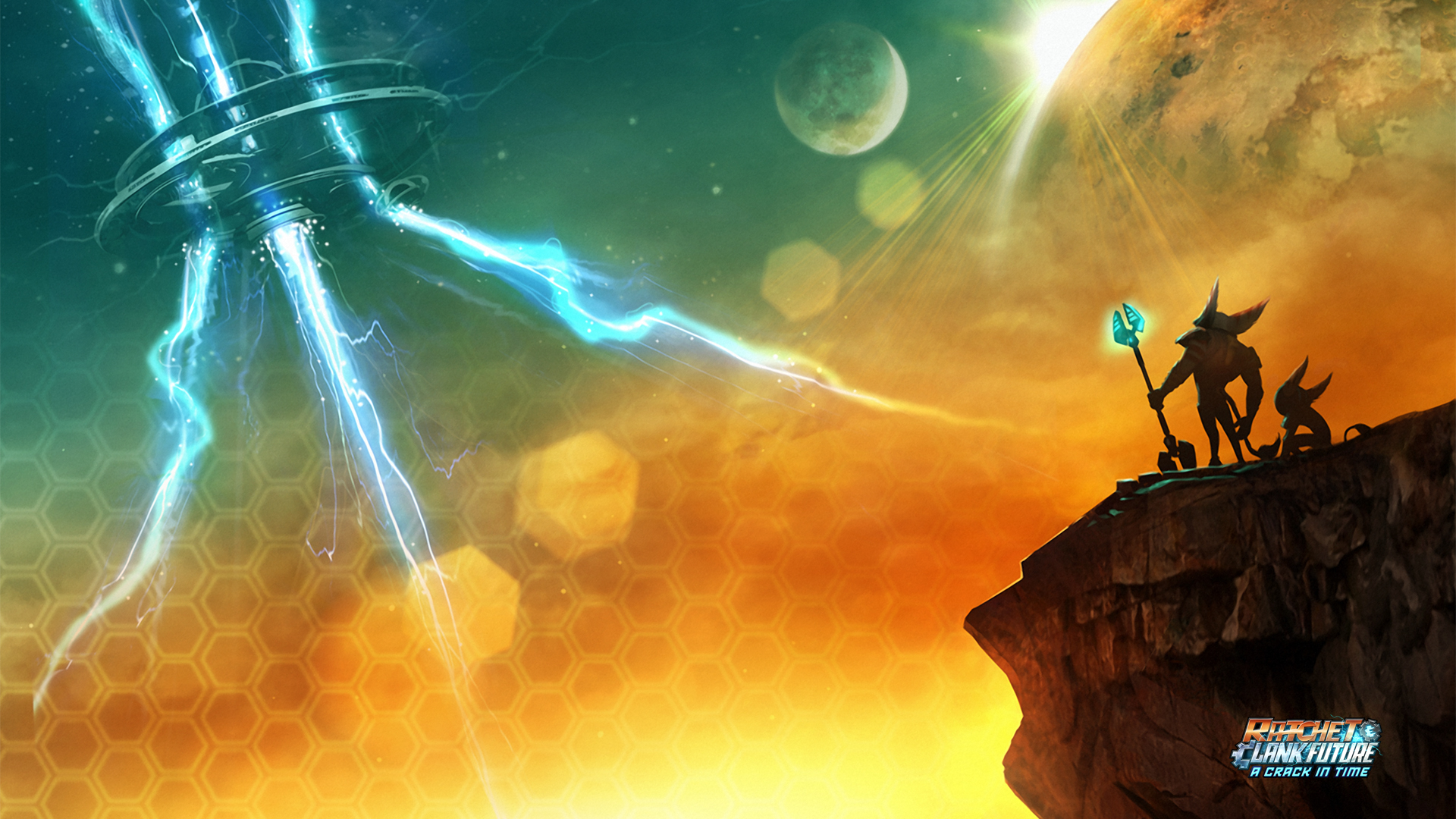 ratchet and clank a crack in time wallpaper