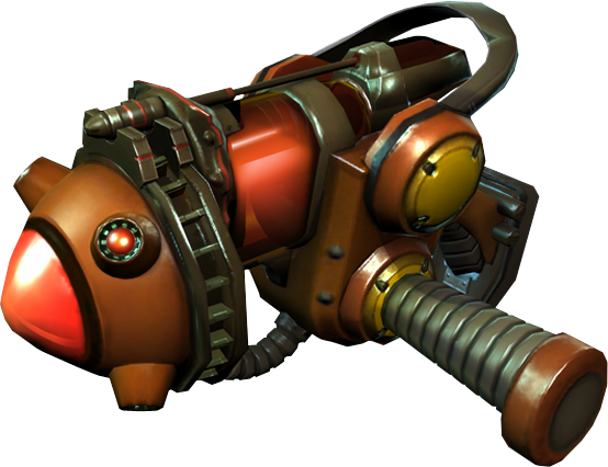 Polijsten Tub Maan oppervlakte Predator Launcher - Weapons - Ratchet & Clank Future: Tools of Destruction  - PS3 - Ratchet Galaxy