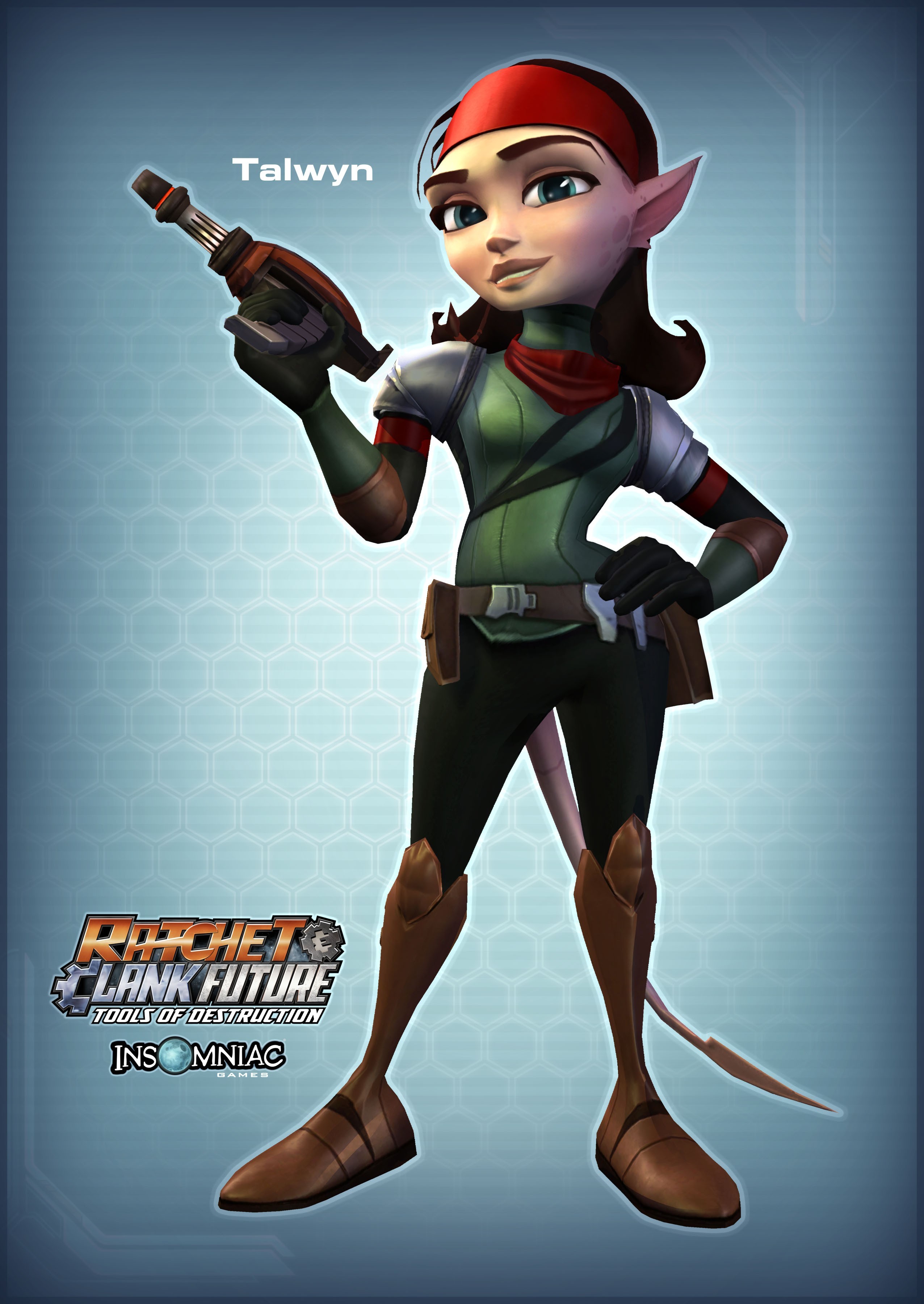 Talwyn Apogee - Characters - Ratchet & Clank Future: Tools o