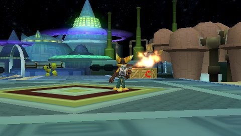 Ratchet & Clank Size Matters (PSP) gameplay 