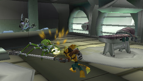 Ratchet & Clank Size Matters (PSP) gameplay 