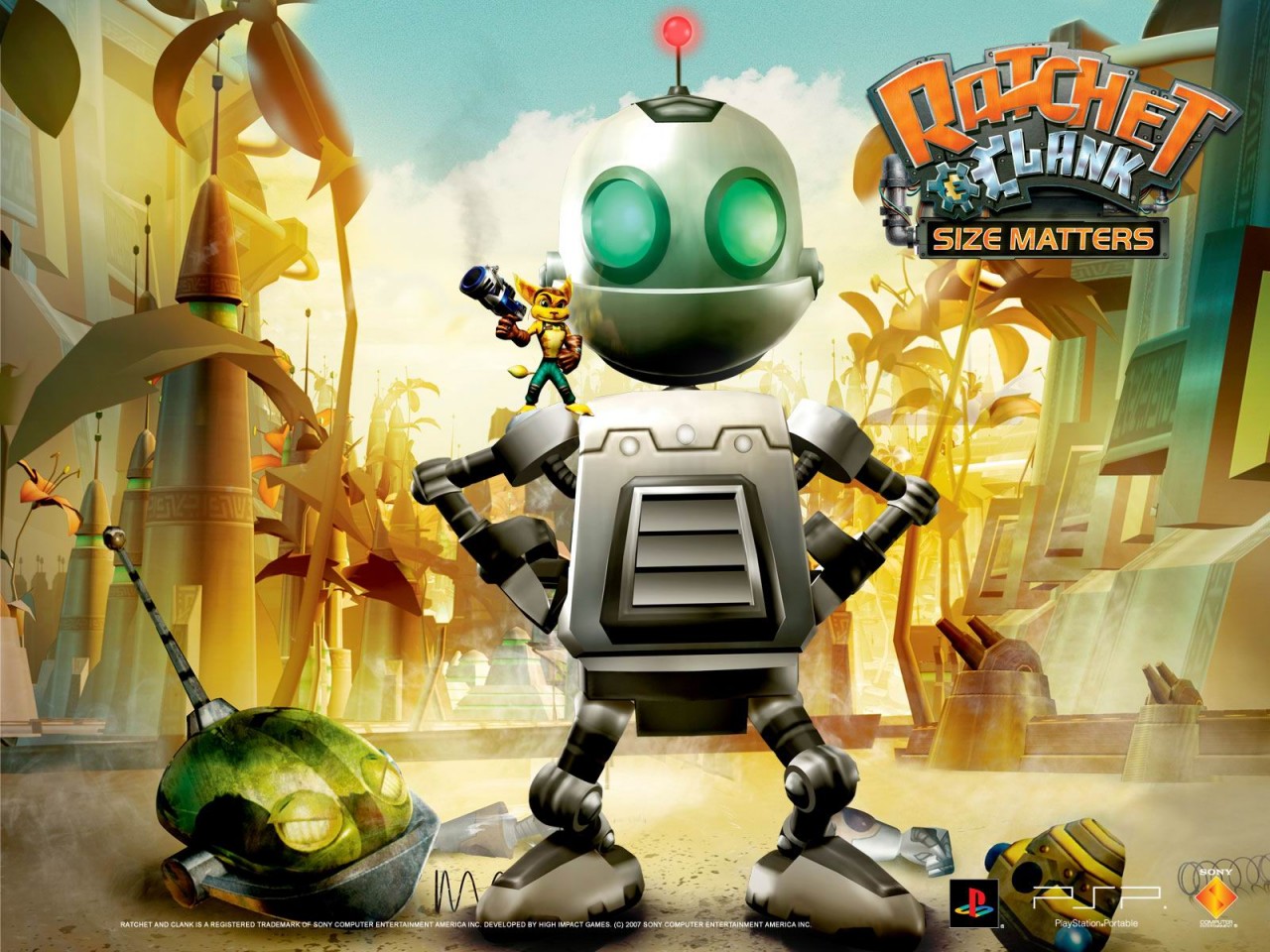 Ratchet & Clank: Size Matters - PSP - Ratchet Galaxy