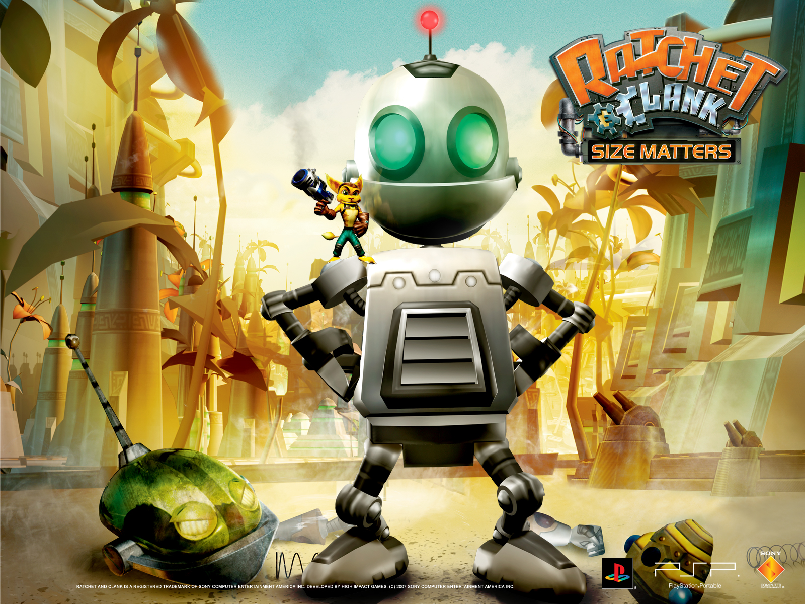 Wallpapers - Ratchet & Clank: Going Commando - PS2 - Ratchet Galaxy