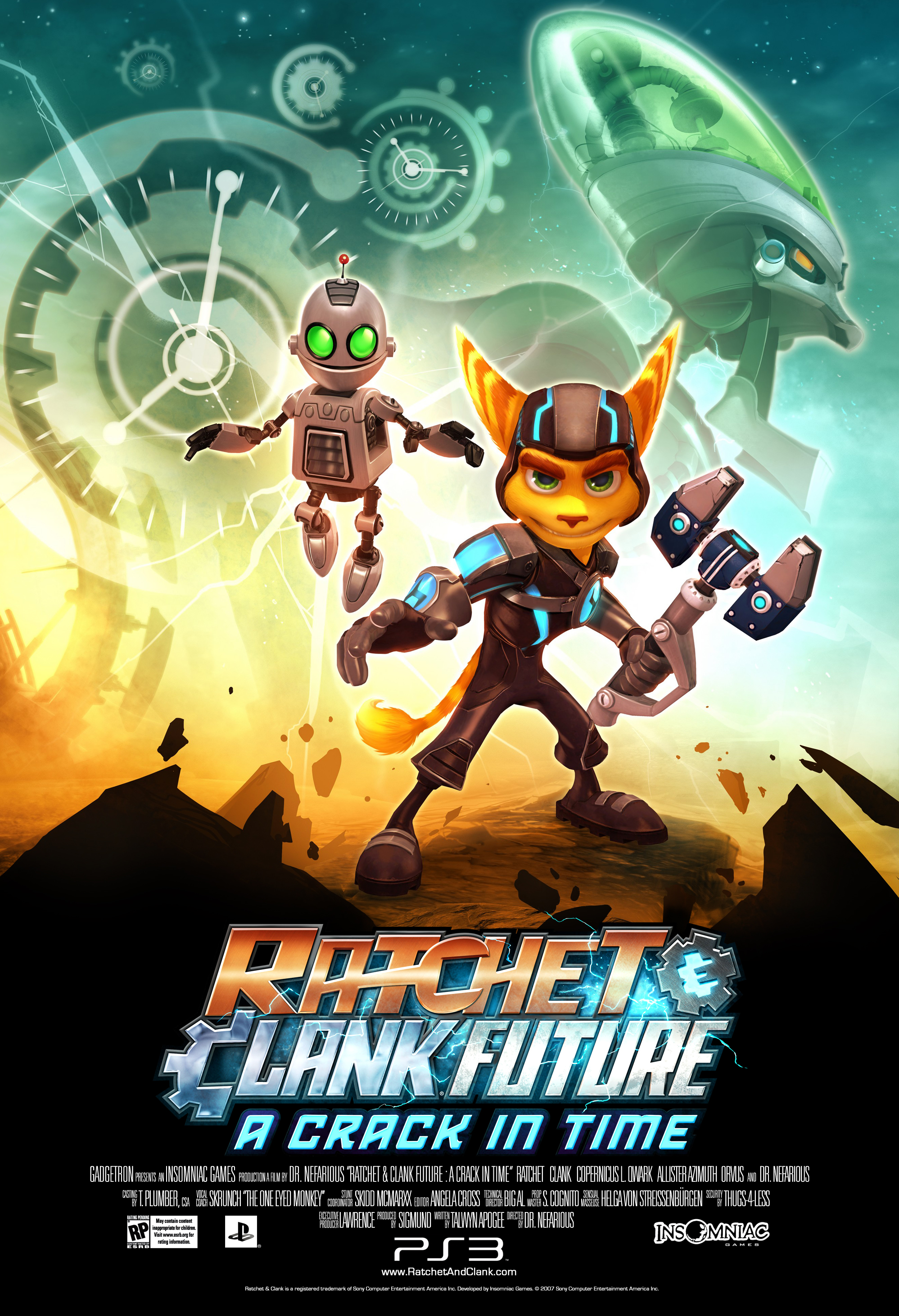 Ratchet & Clank: Going Commando Poster Gaming Posters 4 