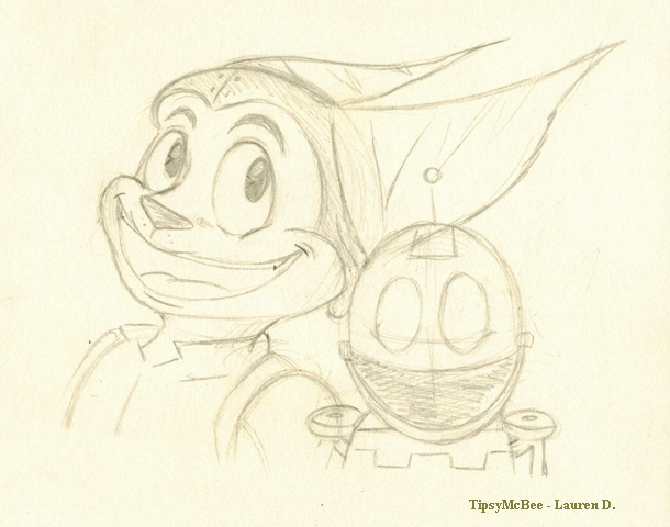 Ratchet and Clank (sketch)