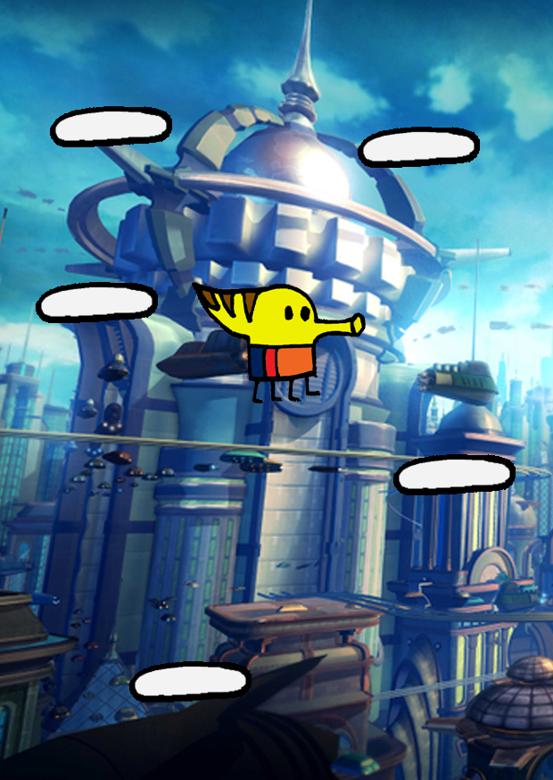 Fan-art: Ratchet and Clank Doodle Jump - Ratchet Galaxy
