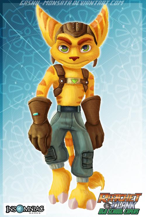 Old school Ratchet- PS3 style.