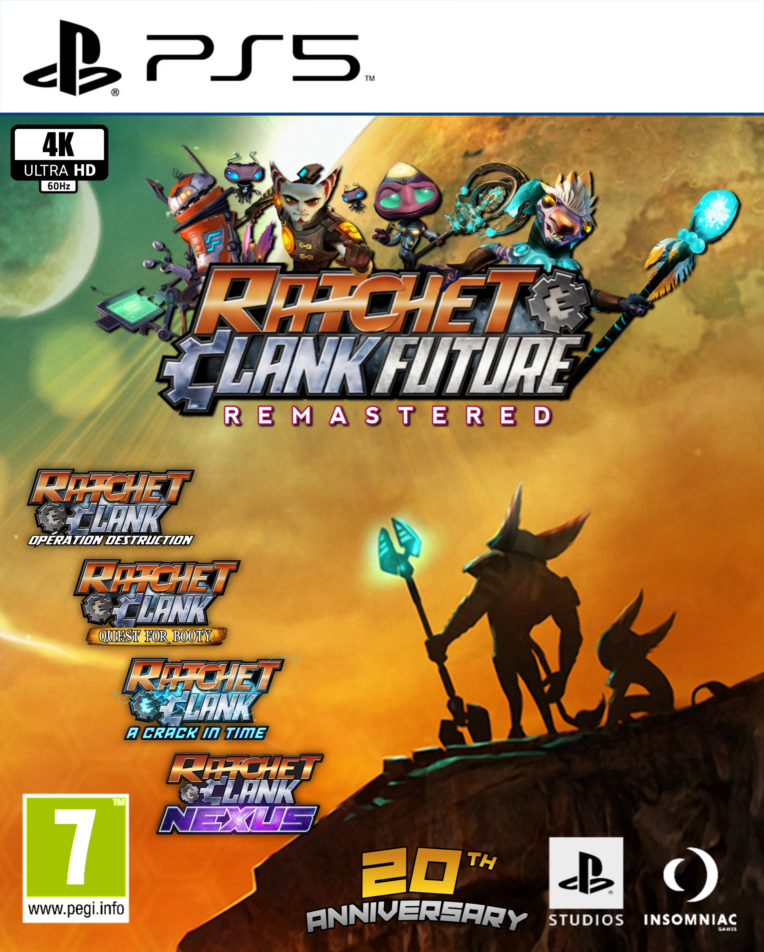 Concept jeux Ratchet & Clank Future: Remastered Ratchet