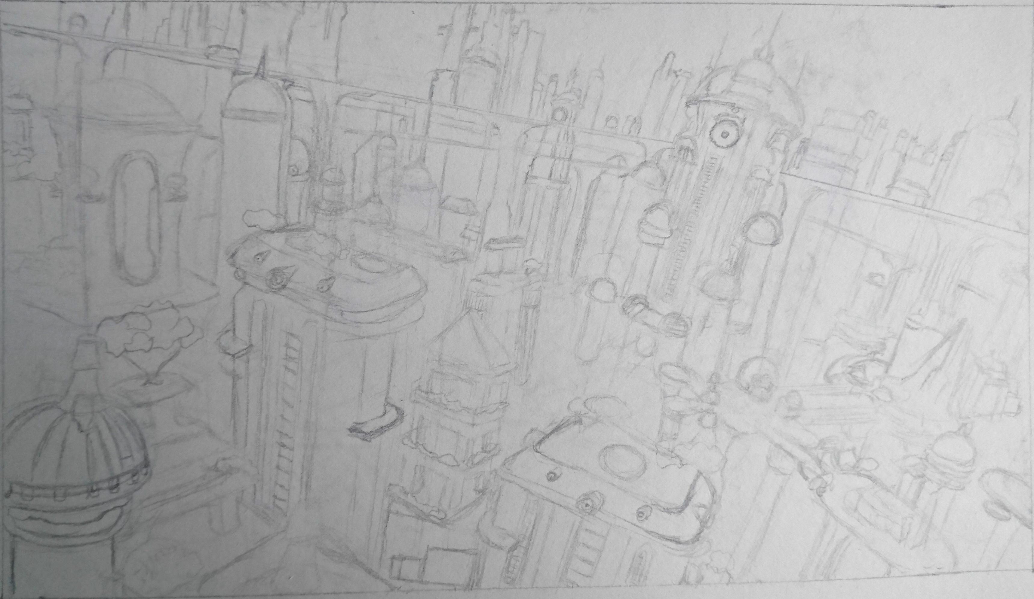 Metropolis sketch I
