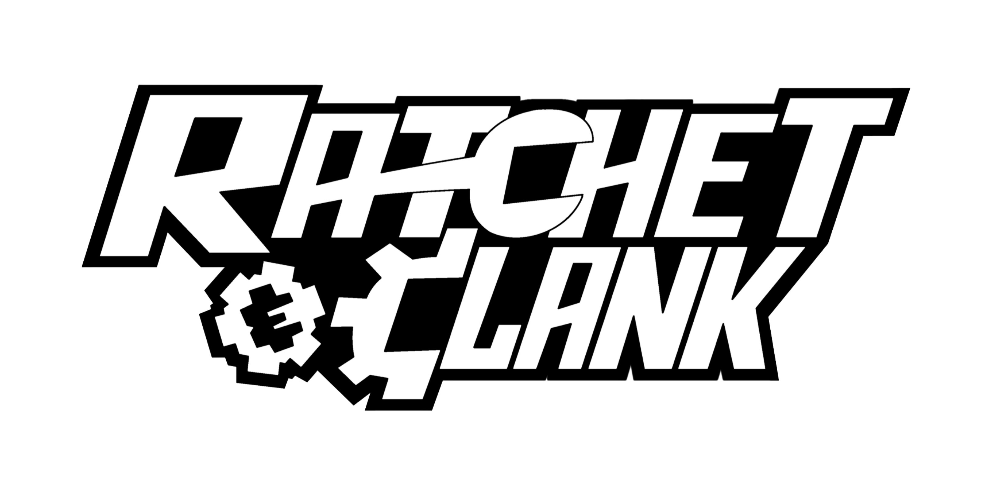 Logo Ratchet & Clank Future (Version noir et blanc)