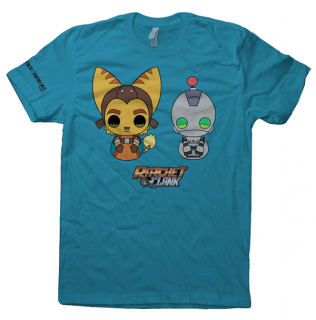 T-shirt Ratchet & Clank Chibi